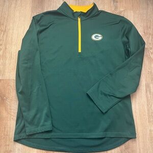 Green Bay Quarter-Zip Pullover with Logo